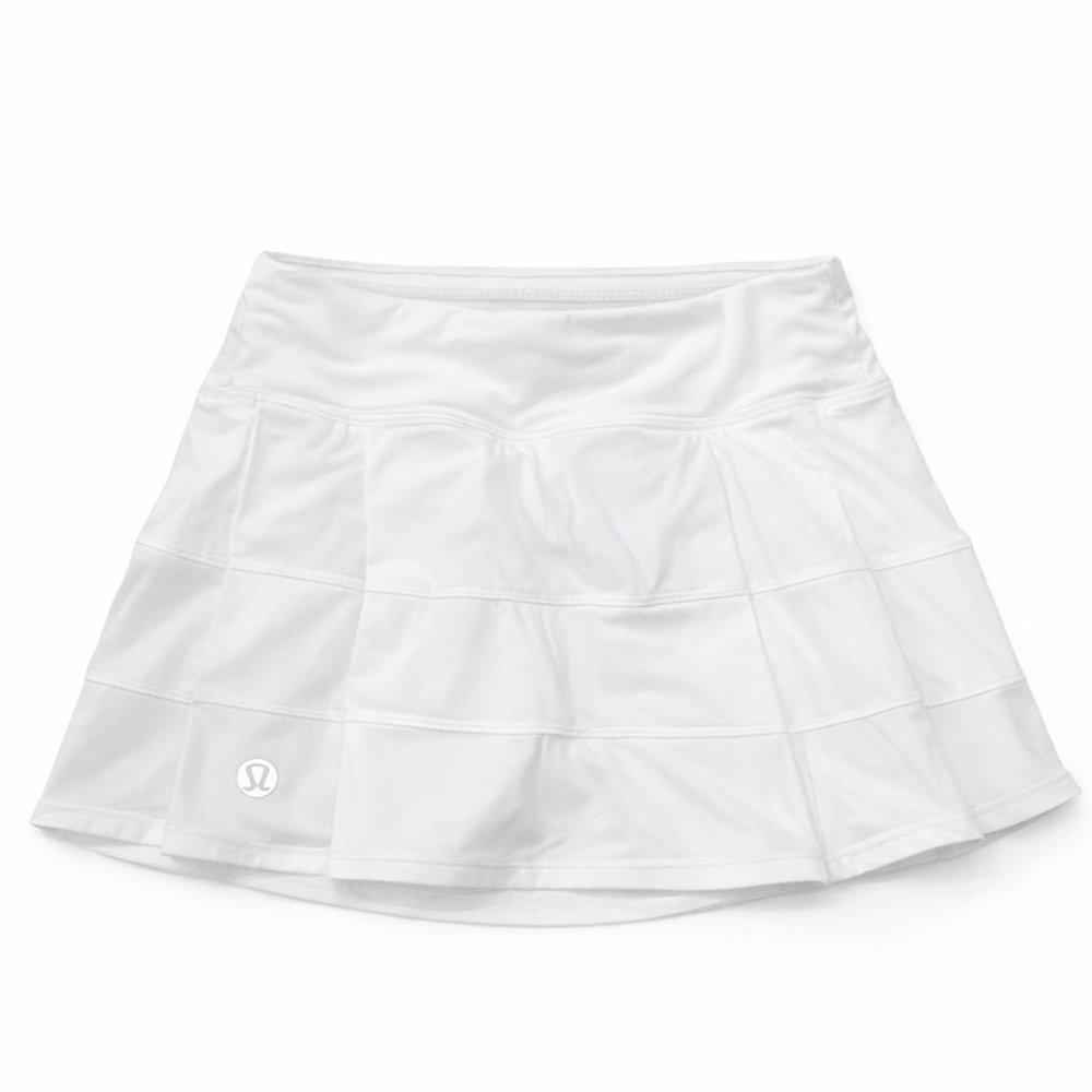 lululemon athletica Classic White Mini Skirt